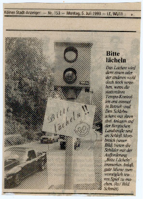 K&ouml;lner Stadtanzeiger, 05/06/1993