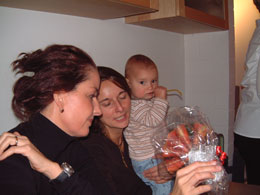 Birgit, Manuela + Fynn ...