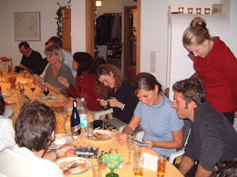 CD´s werden bestaunt ...