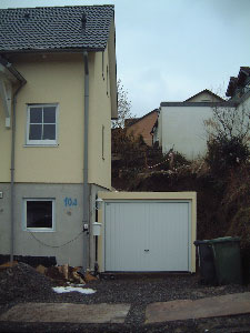 01/03/2006 Garage ist gekommen !