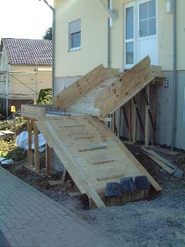 September 2006 : Bald kommt der Beton !